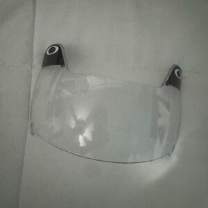 Oakley Clear Visor with Black Accents